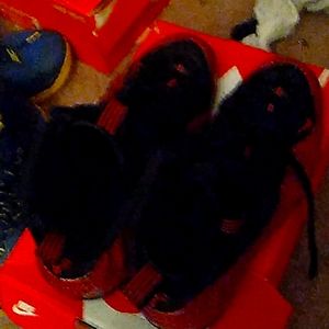 Red/Black Penny Foamposite